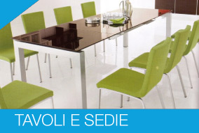 Tavolie e sedie Belmonte mobili